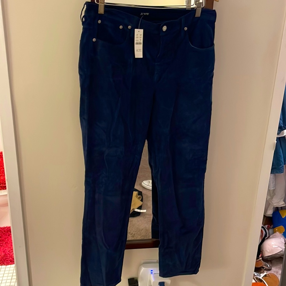 BNWT J Crew Tall vintage straight pant in garment-dyed corduroy SZ 32  Size 14